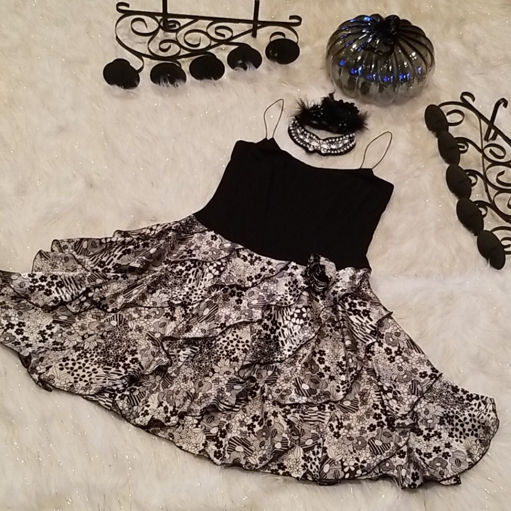 Citrine Fit & Flare Party  Sundress